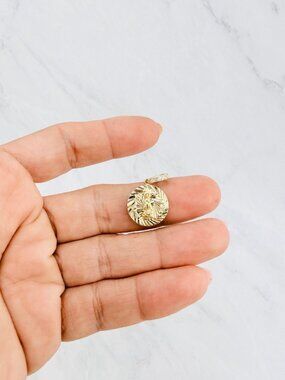 10K Gold Our Lady of Charity Pendant – Virgen de la Caridad del Cobre